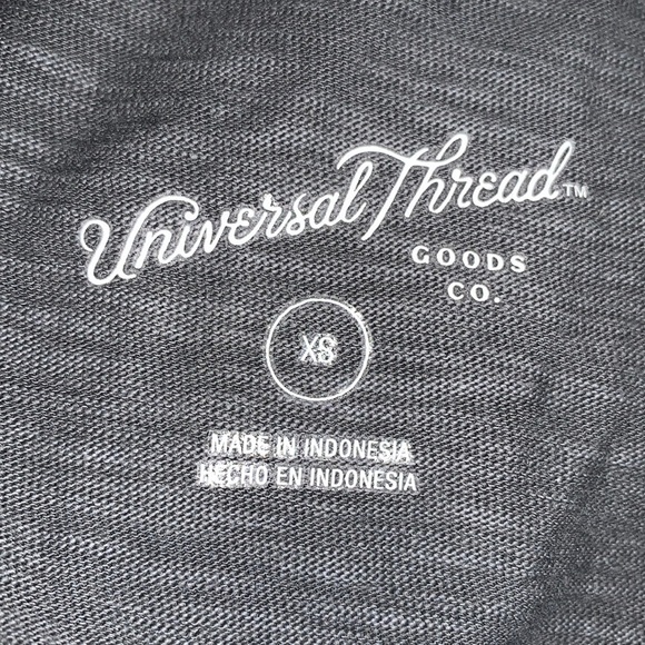 (XS)- Universal Thread Women's Ruffle Tank Dress - Gray - Picture 5 of 10